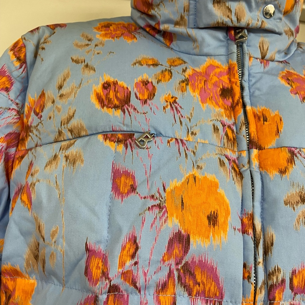 Bogner Blue Floral Ski Jacket